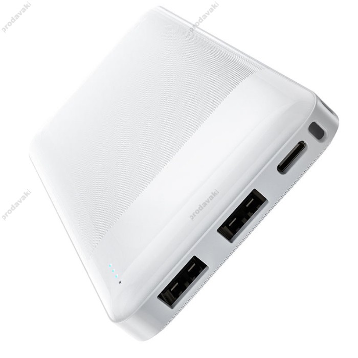 Повербанк портативний акумулятор Power Bank Hoco J72 Easy travel 10000 mAh White