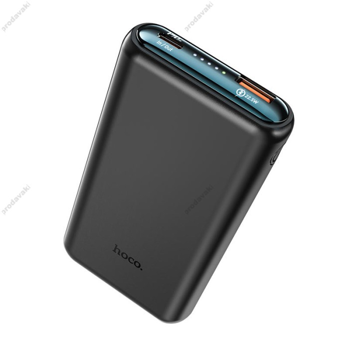 Повербанк портативний акумулятор Power bank Hoco Q1 Kraft 22.5W 10000 mAh Black