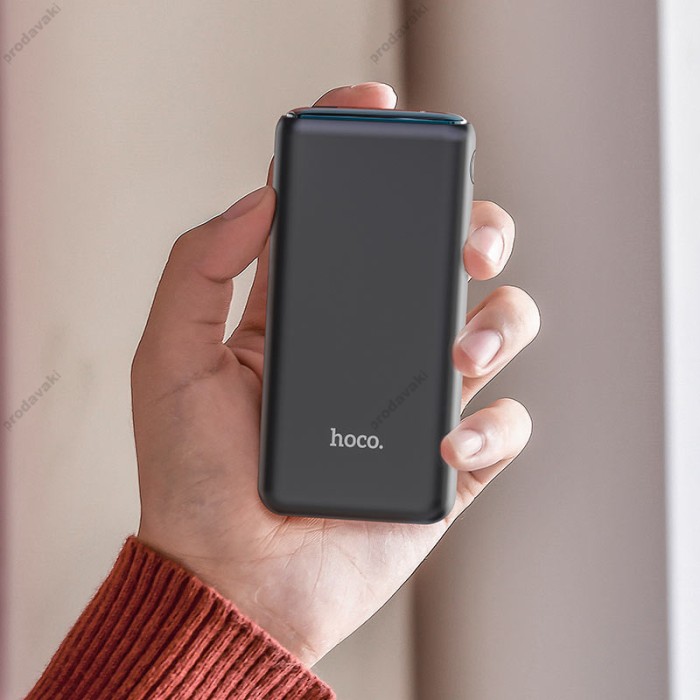 Повербанк портативний акумулятор Power bank Hoco Q1 Kraft 22.5W 10000 mAh Black