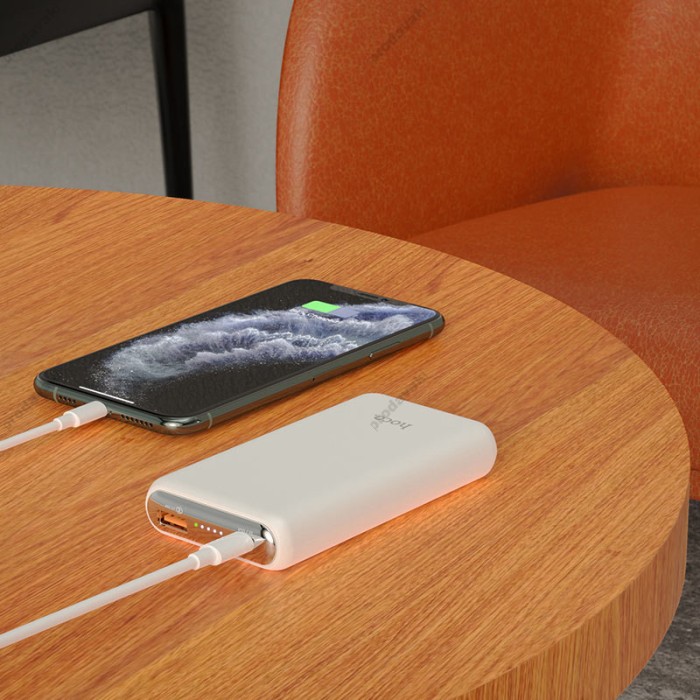 Повербанк портативний акумулятор Power Bank Hoco Q1 Kraft 22.5W 10000 mAh White