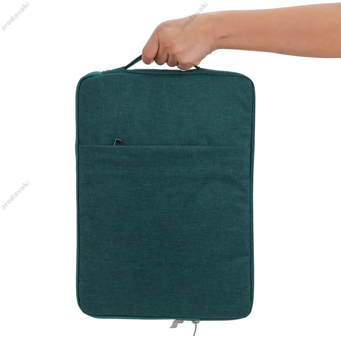 Папка-конверт xVibe Cowboy bag для MacBook ноутбука планшета 13"-14.2" Green