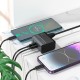 Подовжувач мережі фільтр HOCO CS76A Star Speed charger 70W 1.5m Black