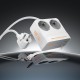 Подовжувач мережі фільтр HOCO AC28 Descanso 2-socket PD with telescopic 2500W 2m White