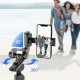 Монопод-трипод CH C06 stable shooting multifunctional expansion metal selfie stick 1.83m Black