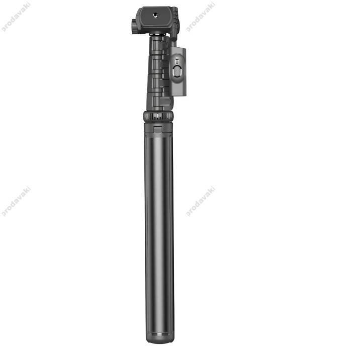 Монопод-трипод CH C06 stable shooting multifunctional expansion metal selfie stick 1.83m Black