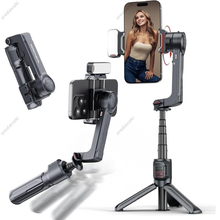Двоосьовий стабілізатор (стедікам) Gimbal Stabilizer A10 Black