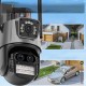 Камера відеоспостереження CH IP Camera Besder P10QS 9MP ICSEE 3 lenses 