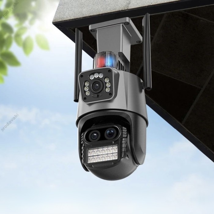 Камера відеоспостереження CH IP Camera Besder P10QS 9MP ICSEE 3 lenses 