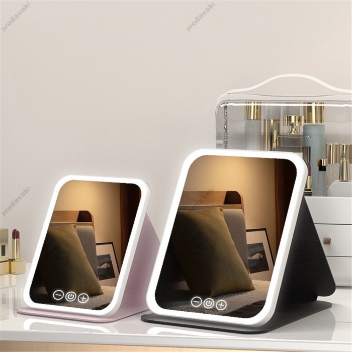 Дзеркало з LED підсвічуванням CH Folding makeup mirror 806
