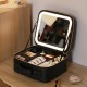 Дзеркало з LED підсвічуванням CH Cosmetic bag Black