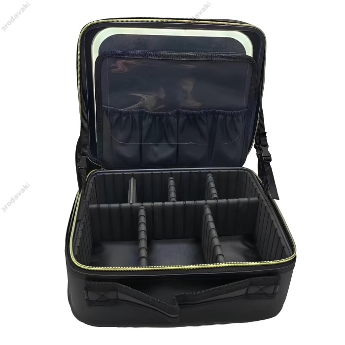 Дзеркало з LED підсвічуванням CH Cosmetic bag Black