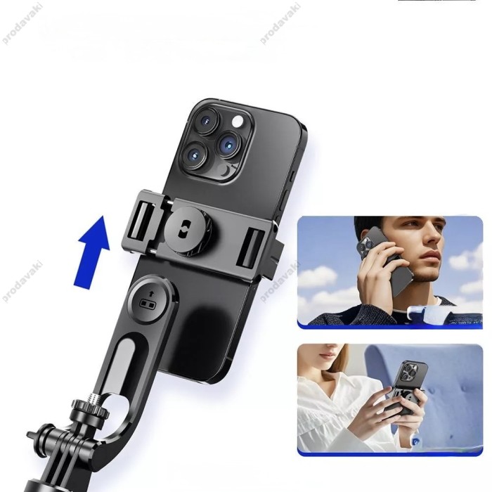 Монопод-трипод CH F16 Balanced and stable shooting multifunctional metal tripod selfie stick 1.73m Black