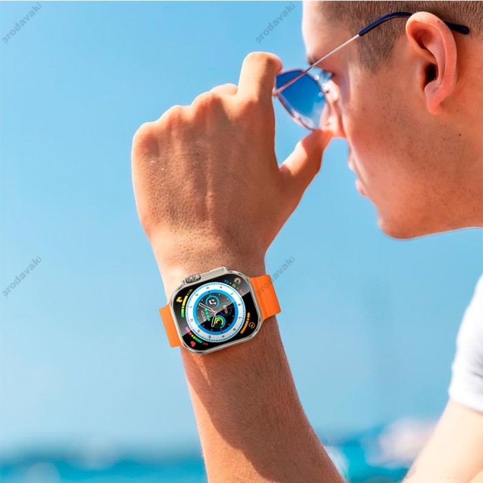 Смарт-годинник HOCO Y23 Ultra Smart sports watch (call version) Titanium Gold