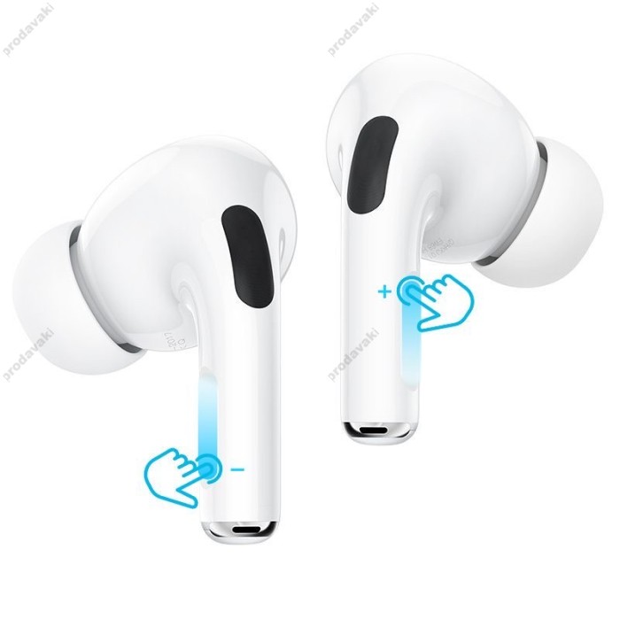 Бездротові Bluetooth навушники HOCO EW68 True wireless ANC+ENC noise cancelling BT 5.4 White