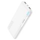 Повербанк портативний акумулятор Power Bank Hoco J82 Easylink 10000 mAh White