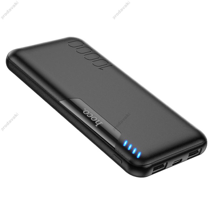 Повербанк портативний акумулятор Power bank Hoco J82 Easylink 10000 mAh Black