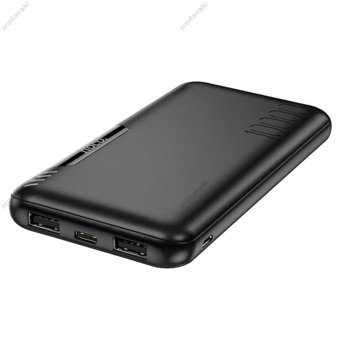 Повербанк портативний акумулятор Power bank Hoco J82 Easylink 10000 mAh Black