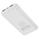 Повербанк портативний акумулятор Power Bank Hoco J82 Easylink 10000 mAh White