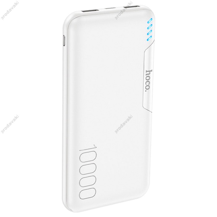 Повербанк портативний акумулятор Power Bank Hoco J82 Easylink 10000 mAh White