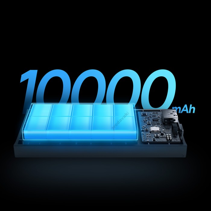 Повербанк портативний акумулятор Power bank Baseus Adaman2 Digital 30W 10000 mAh Black PPAD040101