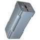 Повербанк портативний акумулятор Power Bank Hoco Q15 Flashlight 22.5W 10000 mAh Metal Grey