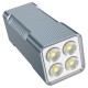 Повербанк портативний акумулятор Power Bank Hoco Q15 Flashlight 22.5W 10000 mAh Metal Grey