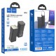 Повербанк портативний акумулятор Power bank Hoco Q15 Flashlight 22.5W 10000 mAh Black