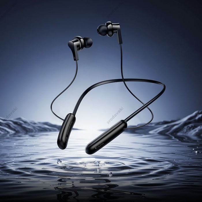 Бездротові Bluetooth навушники HOCO ES75 Niya neck-mounted earphones BT 5.4 Black