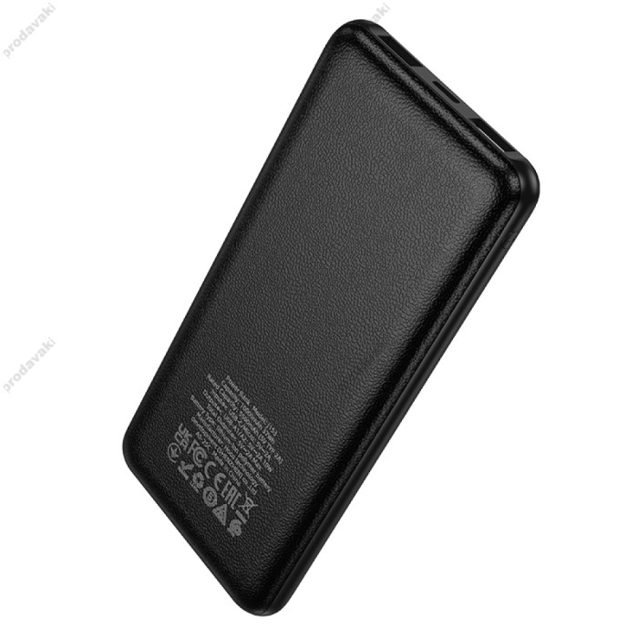 Повербанк портативний акумулятор Power bank Hoco J153 Stability 10000 mAh Black