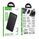 Повербанк портативний акумулятор Power bank Hoco J153 Stability 10000 mAh Black