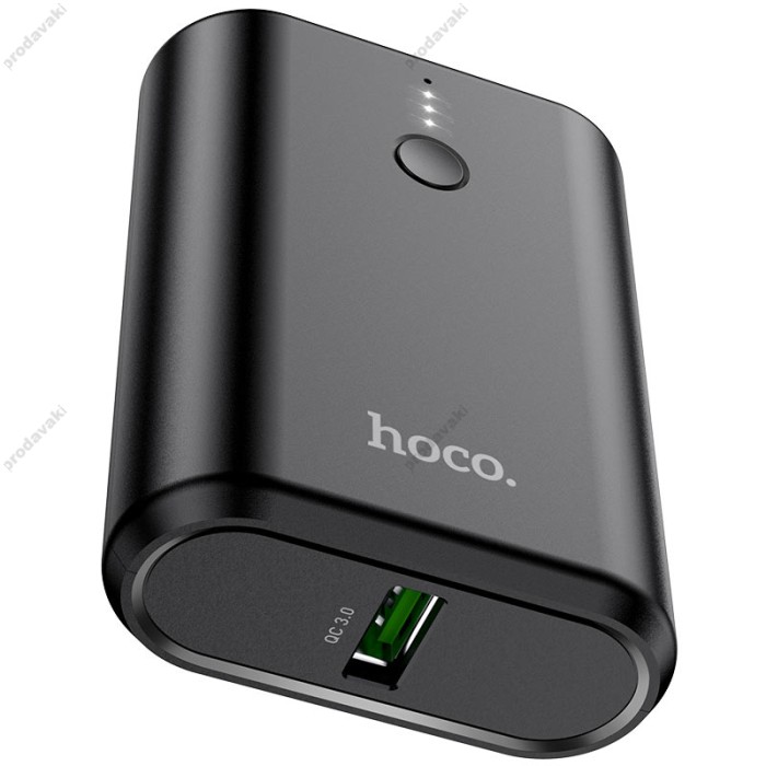 Повербанк портативний акумулятор Power bank HOCO Q3 Mayflower 20W 10000 mAh Black