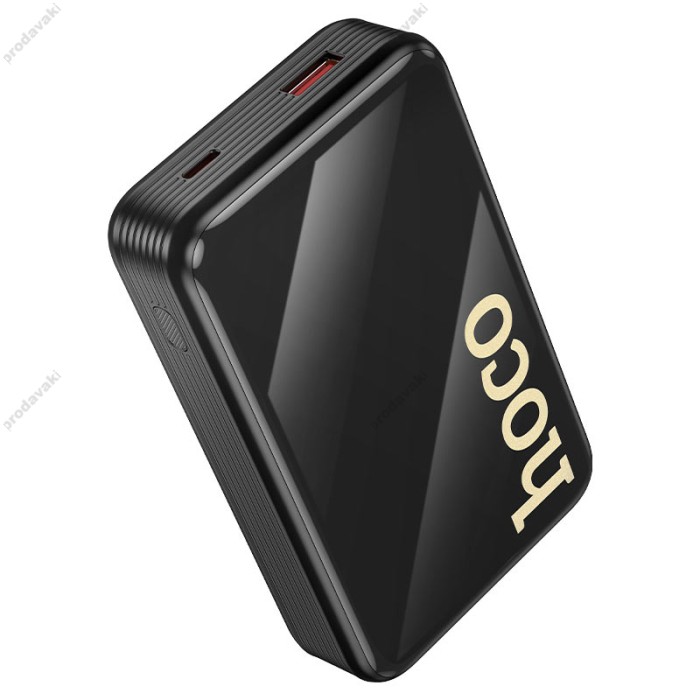 Повербанк портативний акумулятор Power bank Hoco Q37A Graceful 22.5W 20000 mAh Black