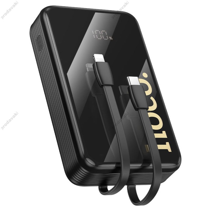Повербанк портативний акумулятор Power bank Hoco Q37A Graceful 22.5W 20000 mAh Black