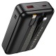 Повербанк портативний акумулятор Power bank Hoco Q37A Graceful 22.5W 20000 mAh Black