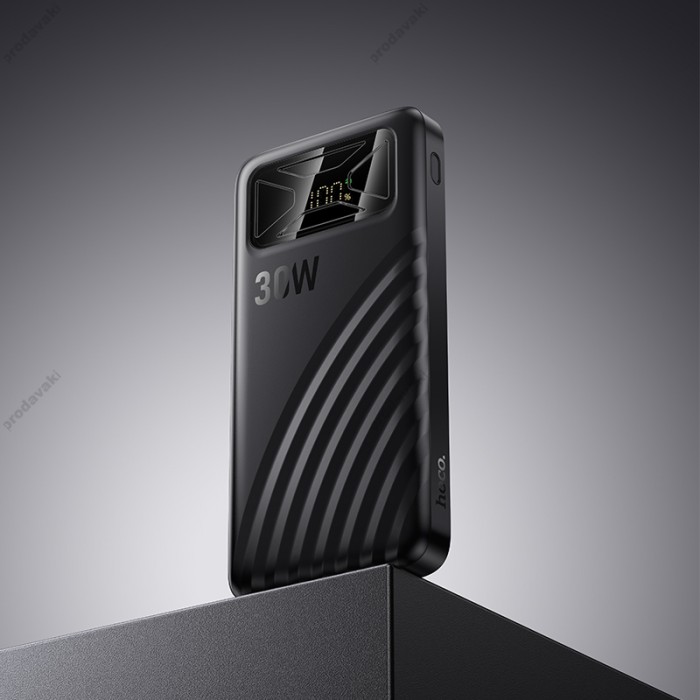 Повербанк портативний акумулятор Power Bank Hoco Q42 VAST PD 30W 10000 mAh Black