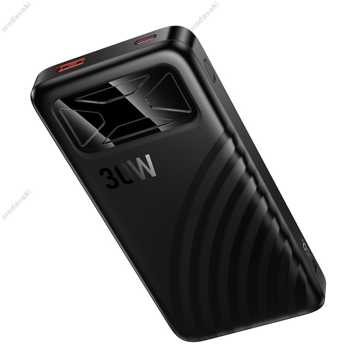 Повербанк портативний акумулятор Power Bank Hoco Q42 VAST PD 30W 10000 mAh Black
