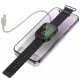 Повербанк портативний акумулятор Power Bank Hoco Q43 Clever MagSafe магнітний 20W 10000 mAh Metal Gray