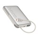 Повербанк портативний акумулятор Power Bank Hoco Q43 Clever MagSafe магнітний 20W 10000 mAh Silver