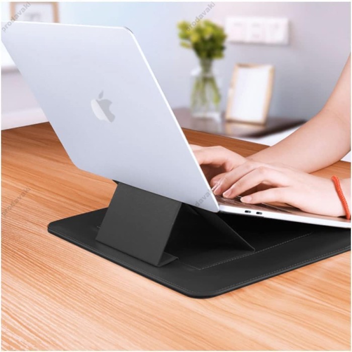 Чохол-конверт-підставка Wiwu Skin Pro Portable Stand Sleeve для MacBook Pro 15.4" Black