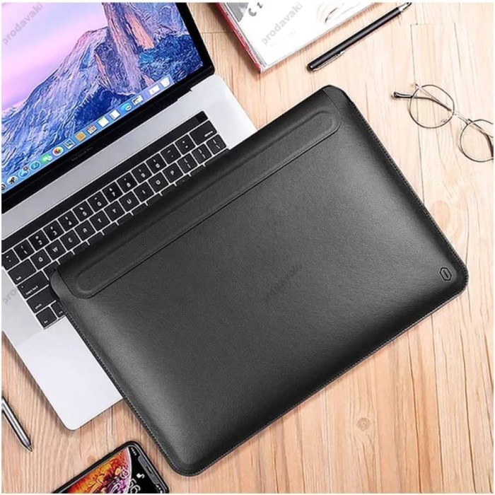 Чохол-конверт-підставка Wiwu Skin Pro Portable Stand Sleeve для MacBook Pro 15.4" Black