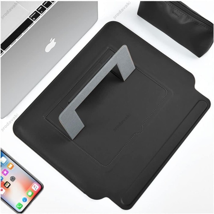 Чохол-конверт-підставка Wiwu Skin Pro Portable Stand Sleeve для MacBook Pro 15.4" Black