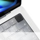 Силіконова накладка xVibe на клавіатуру для MacBook US Прозора