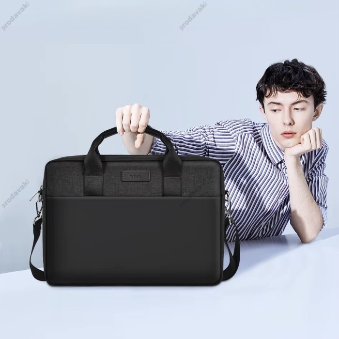 Сумка WiWU Minimalist Laptop Bag Pro для MacBook ноутбука планшета 13"-14.2" Black