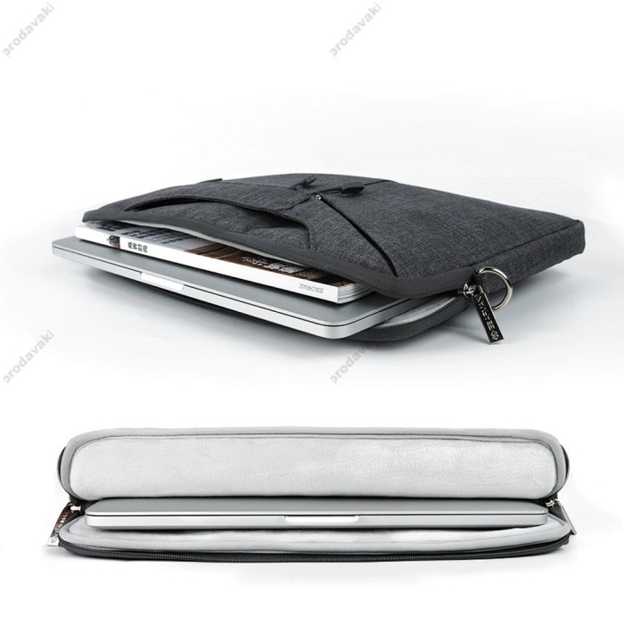 Сумка WiWu City Commuter Bag для MacBook ноутбука планшета 13"-14.2" Grey