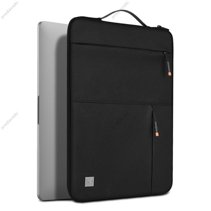 Сумка WIWU Alpha Slim Sleeve Bag для MacBook ноутбука планшета 13"-14.2" Black