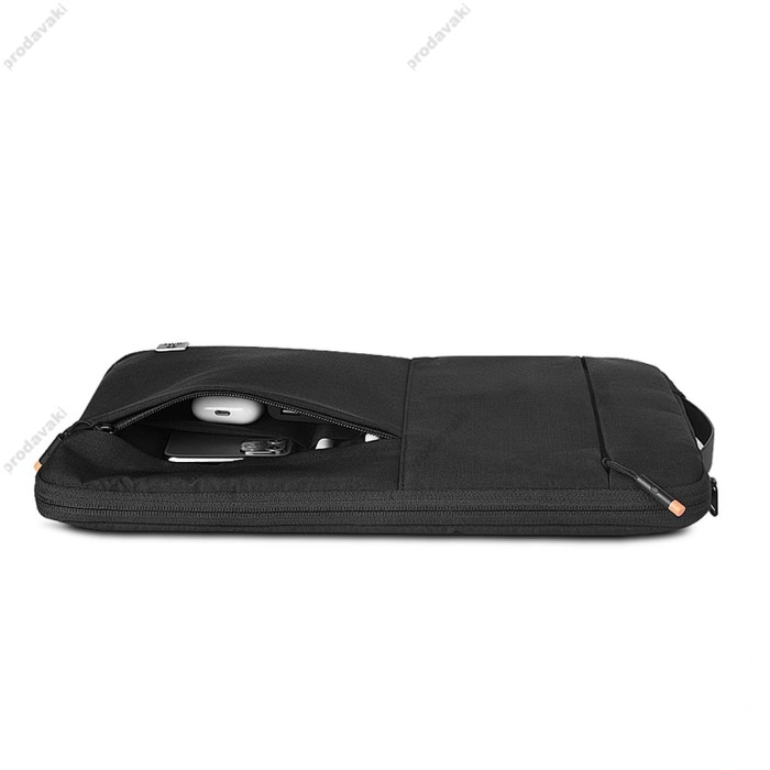 Сумка WIWU Alpha Slim Sleeve Bag для MacBook ноутбука планшета 13"-14.2" Black