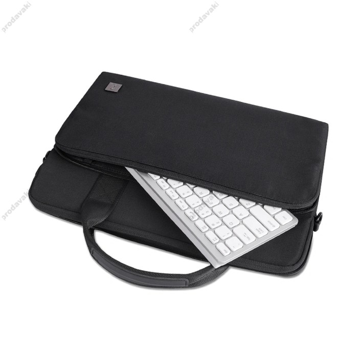 Сумка WIWU Alpha Laptop Bag для MacBook ноутбука планшета 13"-14.2" Black