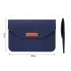 Чохол - конверт із повсті ZAMAX для MacBook ноутбука планшета 13"-14.2" Midnight Blue