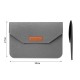 Чохол - конверт із повсті ZAMAX для MacBook ноутбука планшета 15"-16.2" Graphite