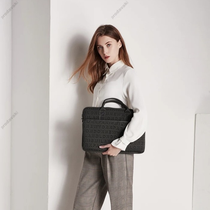 Сумка WiWU Cosmo Laptop Slim Bag для MacBook ноутбука планшета 13"-14.2" Grey